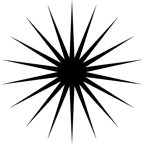 rotated star
